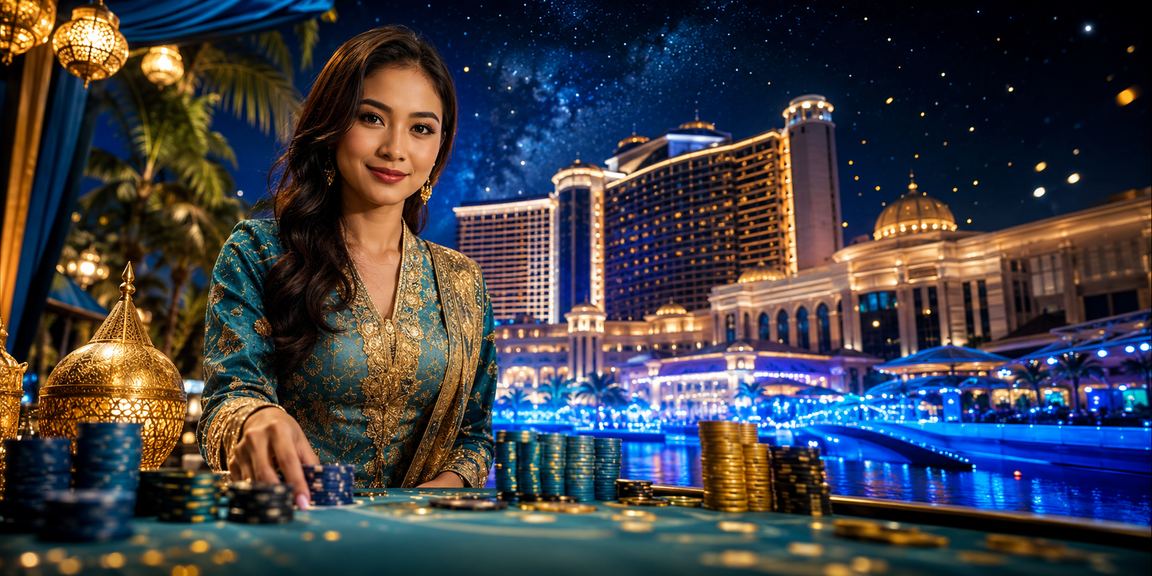 Suasana hiburan kasino Genting Highlands sempena Hari Raya