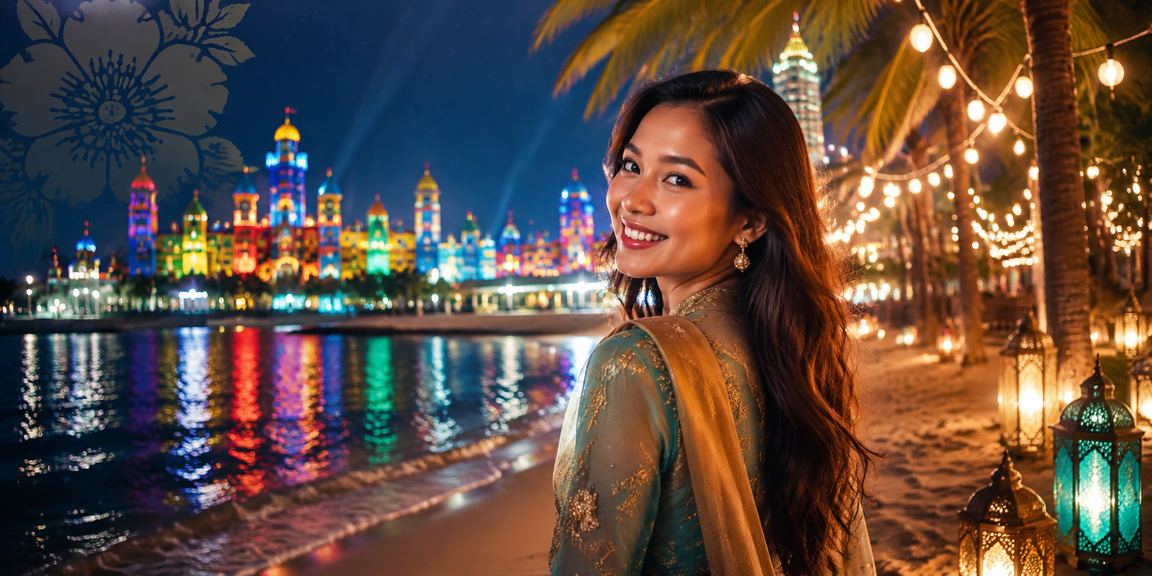 Suasana hiburan kasino Malaysia sempena perayaan Hari Raya