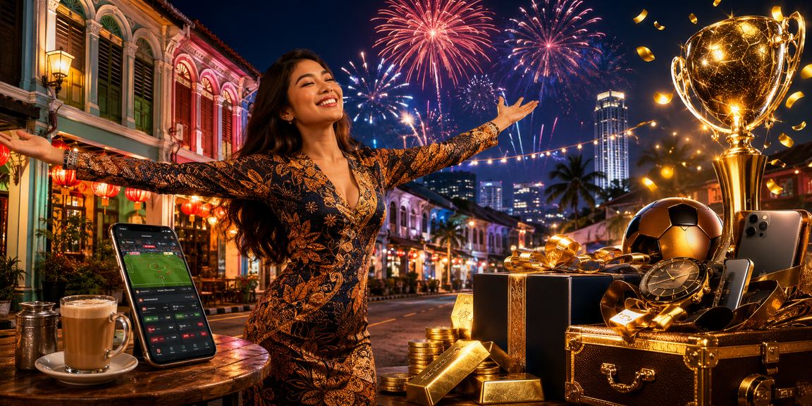 Pemain kasino mudah alih berbatik di Pulau Pinang Malaysia